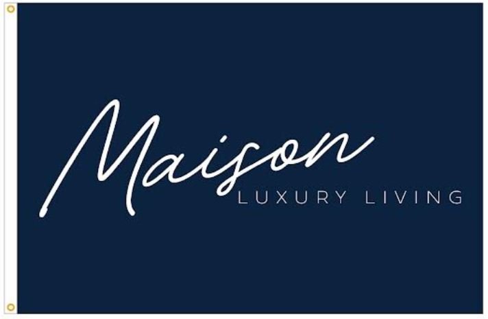 8x12 ft Maison Flag for Preferred Living - The Flag Lady