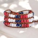 Freedom Light Wrap Bracelet Fourth of July