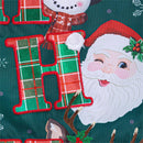 Ho Ho Ho Christmas Icons Applique Flag, Garden