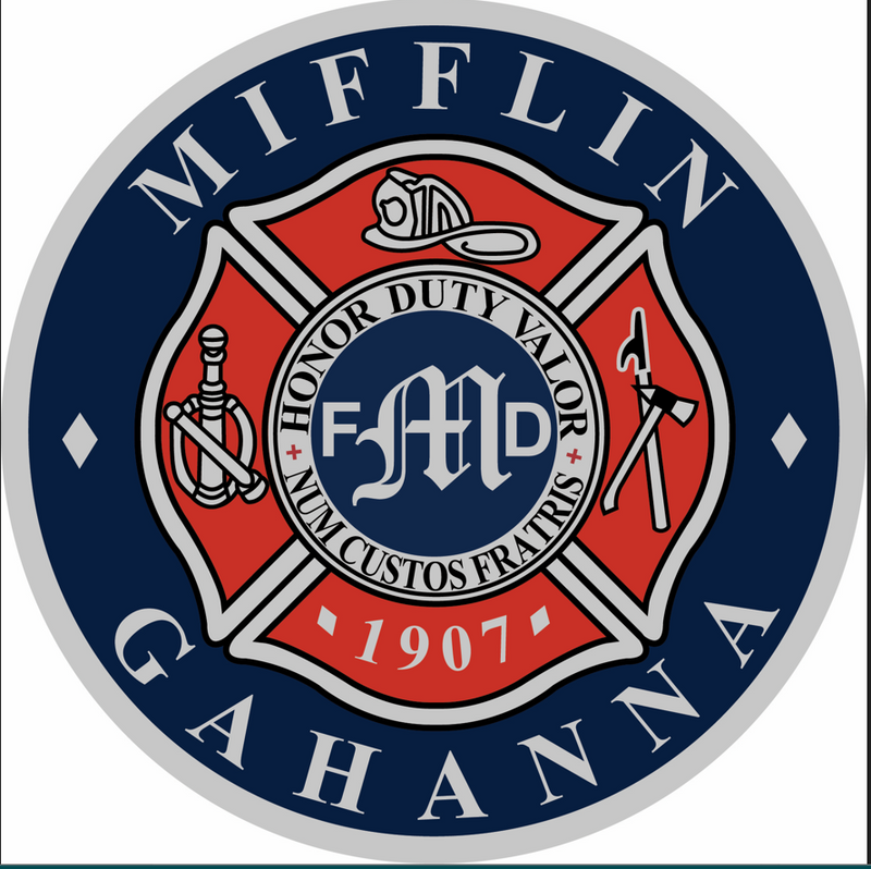 3x5 ft Double Sided Mifflin Fire Flag