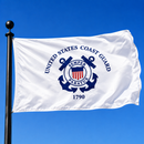 10x15 ft Sewn Tough-Tex United States Coast Guard Flag for Brownrigg