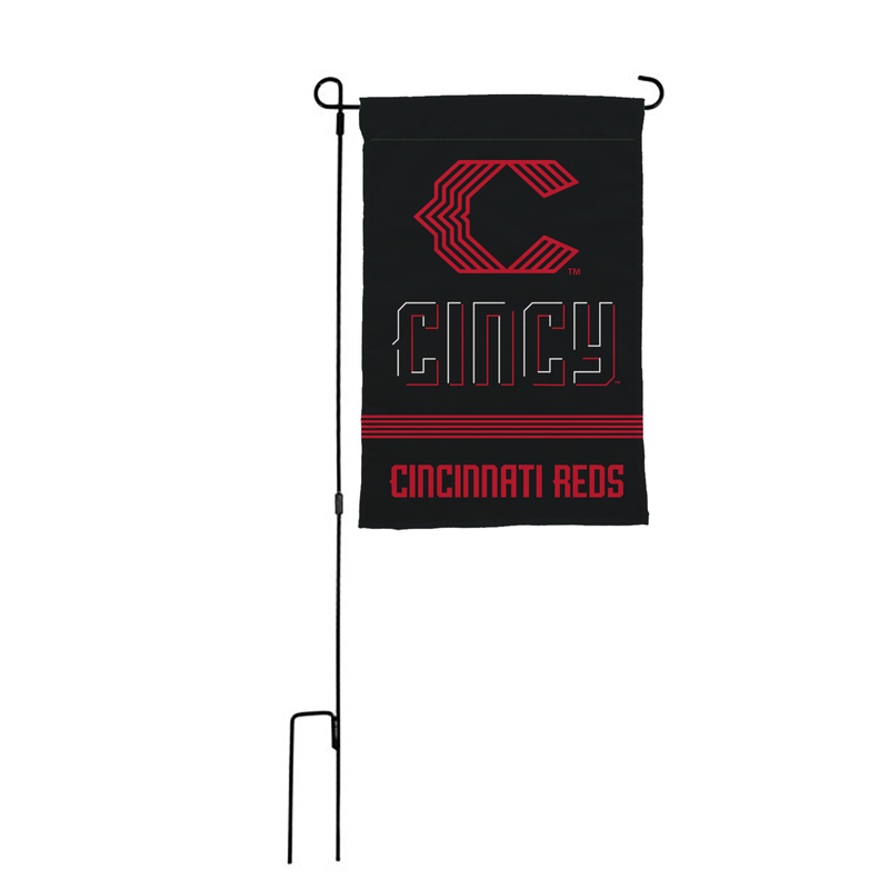 Cincinnati Reds City Connect Garden Flag