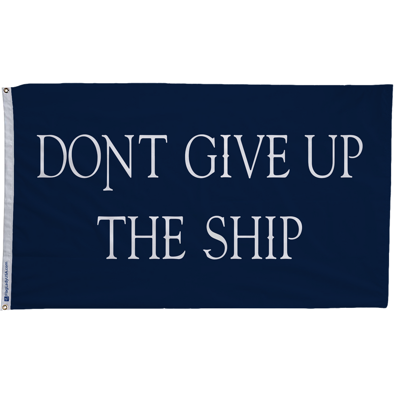 Don't Give up the Ship Commodore Perry Flag