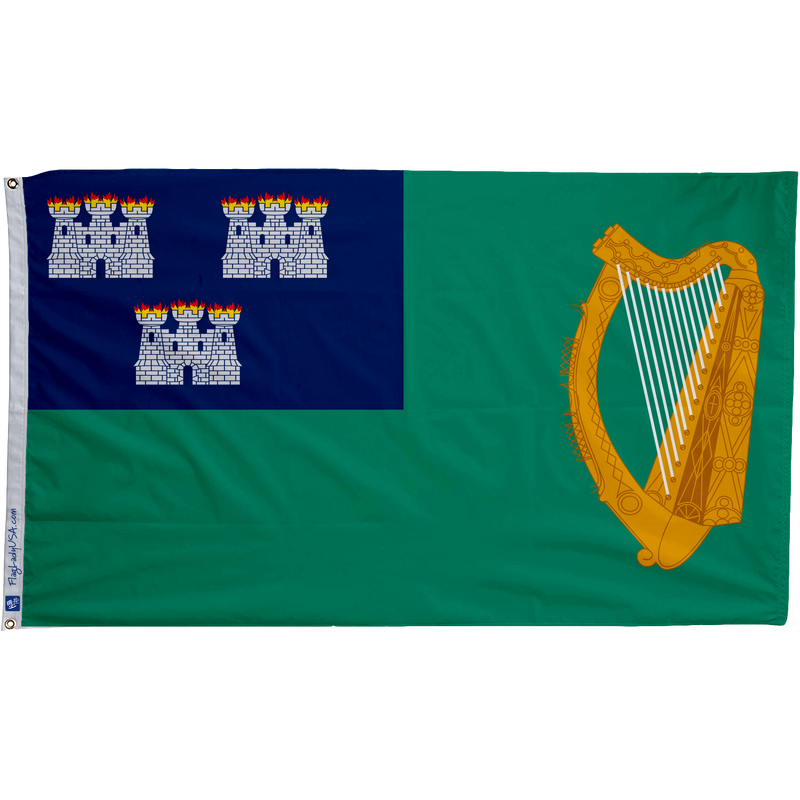 Flags of Dublin Ireland