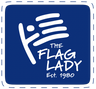 logo of The Flag Lady | Family Owned Since 1980 | FlagLadyUSA.com | The Flag Lady
