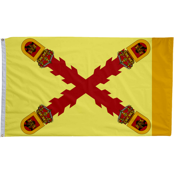 Mexican Royalist Military Flag 1808