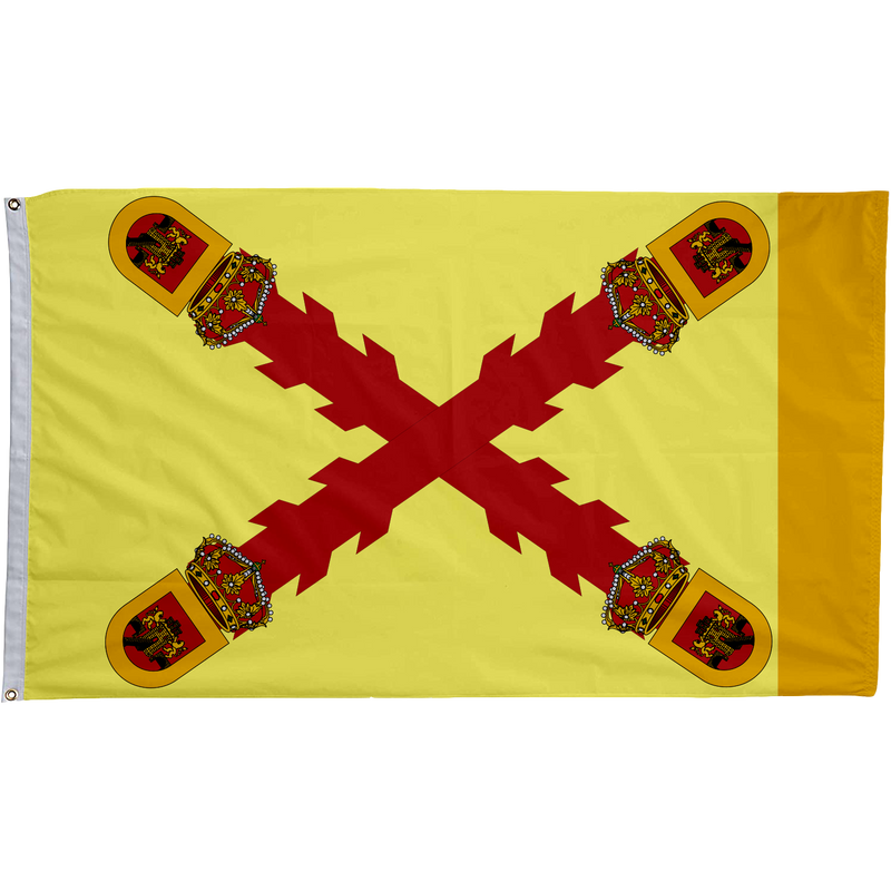 Mexican Royalist Military Flag 1808