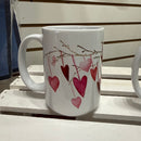 Valentine's Day Hearts on Branch 15 oz Mug