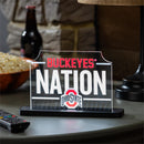 Ohio State University College Rectangle Desklite LED Decor