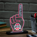 Ohio State University College Foam Finger Desklite LED Decor