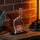 Cincinnati Bengals NFL Football Foam Finger Desklite LED Decor