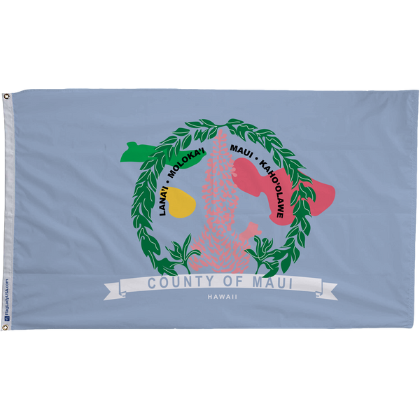 Maui County Hawaii Flag