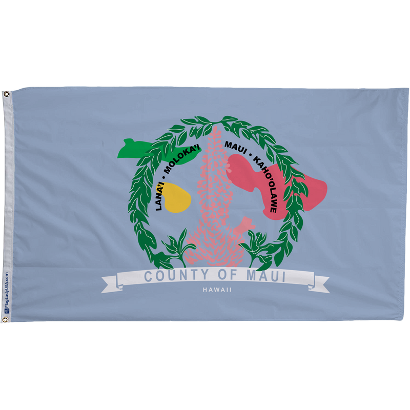 Maui County Hawaii Flag