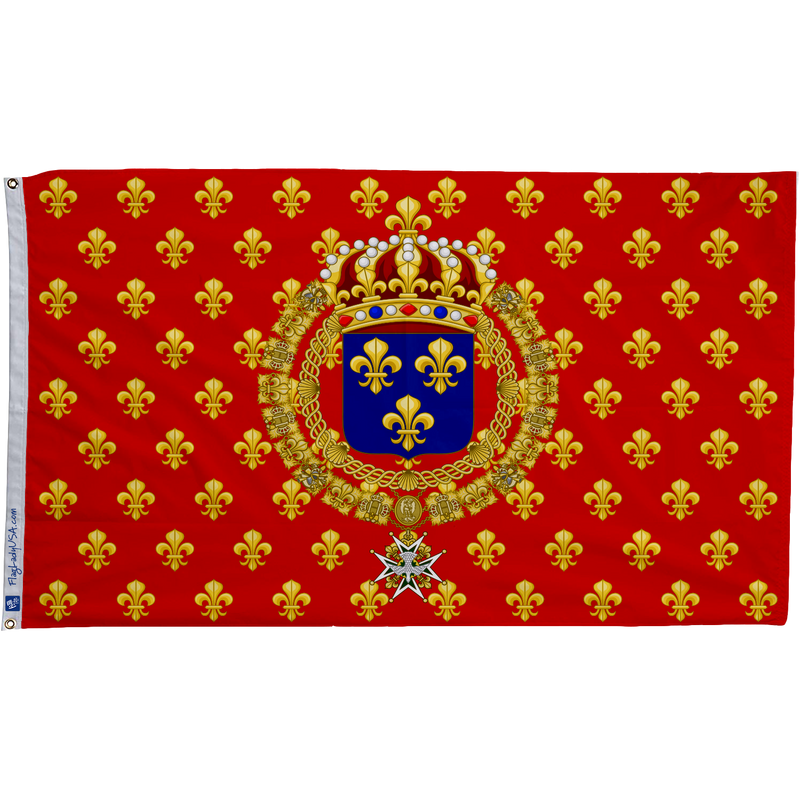 Naval Flag of the Kingdom of France (Galley Ensign) Flags
