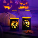 Haunted House Outdoor Lamps&Lighting, Metal Lantern with LED Candle