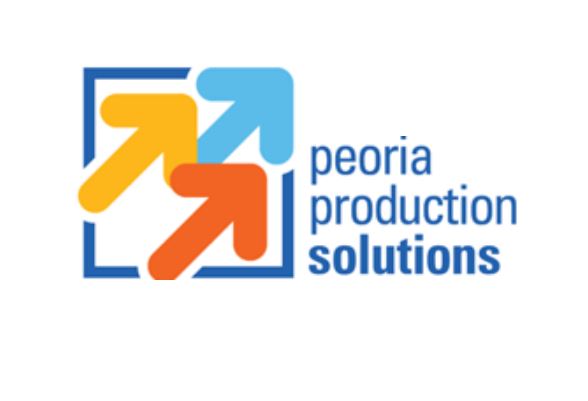 3x5 ft Printed Peoria Production Solutions Flag- Rodney Hiatt