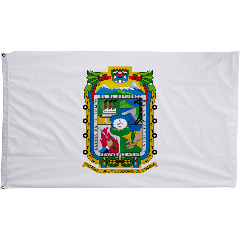 Puebla, Mexico flag
