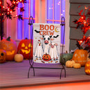 BOO Crew Suede Flag, Garden