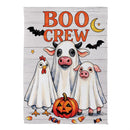 BOO Crew Suede Flag, Garden