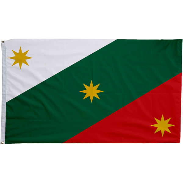 Mexican Three Guarantees Army Flag