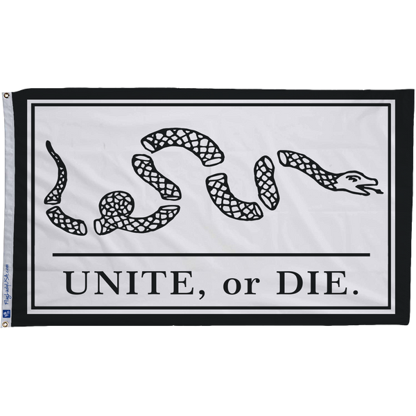 Unite, or Die Flags