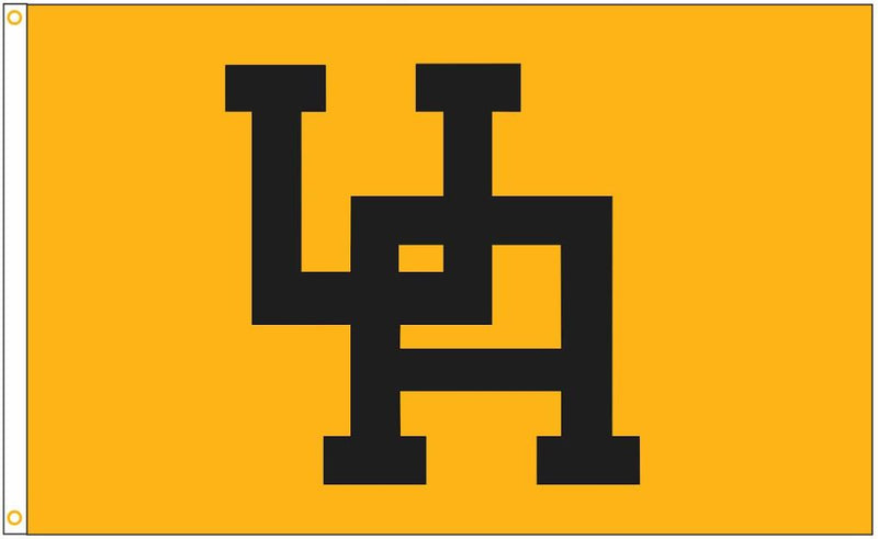 3x5 ft Upper Arlington Inverse Interlocking "UA" Flag