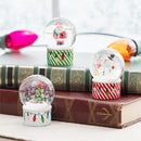 Resin Heartfelt Cheer Water Globe w/ Christmas Characters