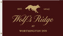 3x5' Wolfs Ridge Brewing Flag - Bob Szuter
