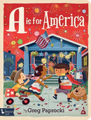 A is for America Childrens Book - The Flag Lady