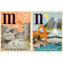 A is for America Childrens Book - The Flag Lady