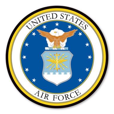 Air Force Decal - 5 inches - The Flag Lady