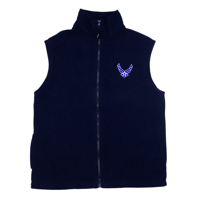 Air Force Fleece Vest - The Flag Lady