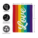 All Love Suede Garden Flag - The Flag Lady