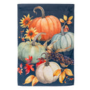All Things Pumpkins Suede House Flag - The Flag Lady