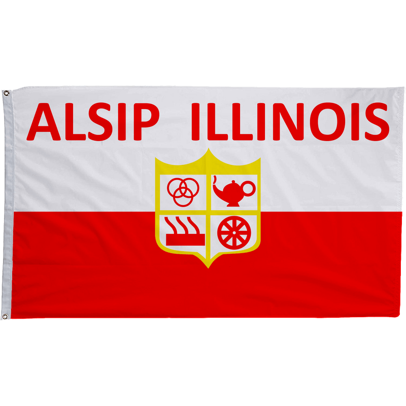 Alsip Illinois Flags - The Flag Lady