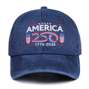 America 250 Baseball Cap - The Flag Lady