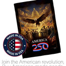 America 250 Flag Justice & Service - The Flag Lady