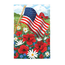 American Field Suede House Flag - The Flag Lady