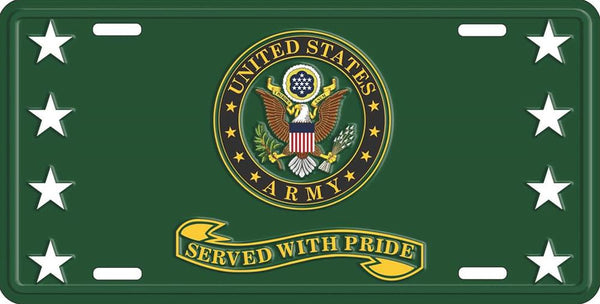 Army License Plate - The Flag Lady