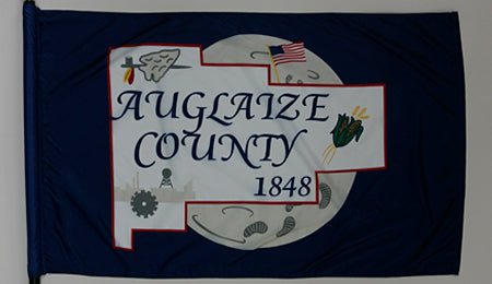 Auglaize County Ohio Flag - 3x5 feet - The Flag Lady