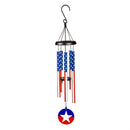 Avria Wind Chime, Printed Wind Chime, Americana, 27" H - The Flag Lady