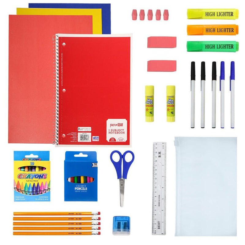 Back to School Supply Kits - The Flag Lady