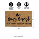Be our guest Coir Mat - The Flag Lady