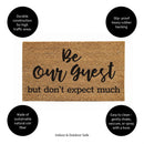 Be our guest Coir Mat - The Flag Lady