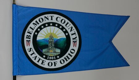 Belmont County Ohio Flag - 3x5 feet - The Flag Lady