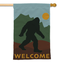 Bigfoot Welcome Flags - The Flag Lady