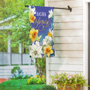 Blessings For Easter Suede House Flag - The Flag Lady