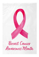 Breast Cancer Awareness Month Garden Flag - The Flag Lady