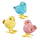 Bunny Blooms Table Decor Fabric Chick 3.5"H Set of 3 - The Flag Lady