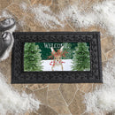 Candy Cane Rabbit Sassafras Switch Mat - The Flag Lady